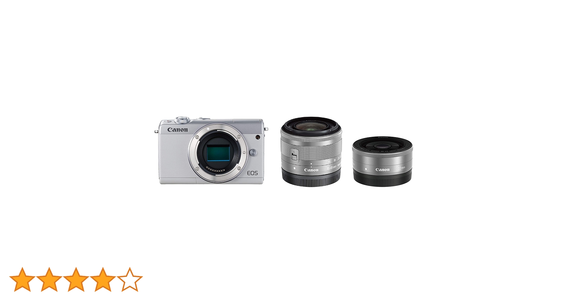 Canon EOSM100 ダブルレンズキット ホワイト Amazon | Canon ミラーレス一眼カメラ EOS M100 ダブルレンズ